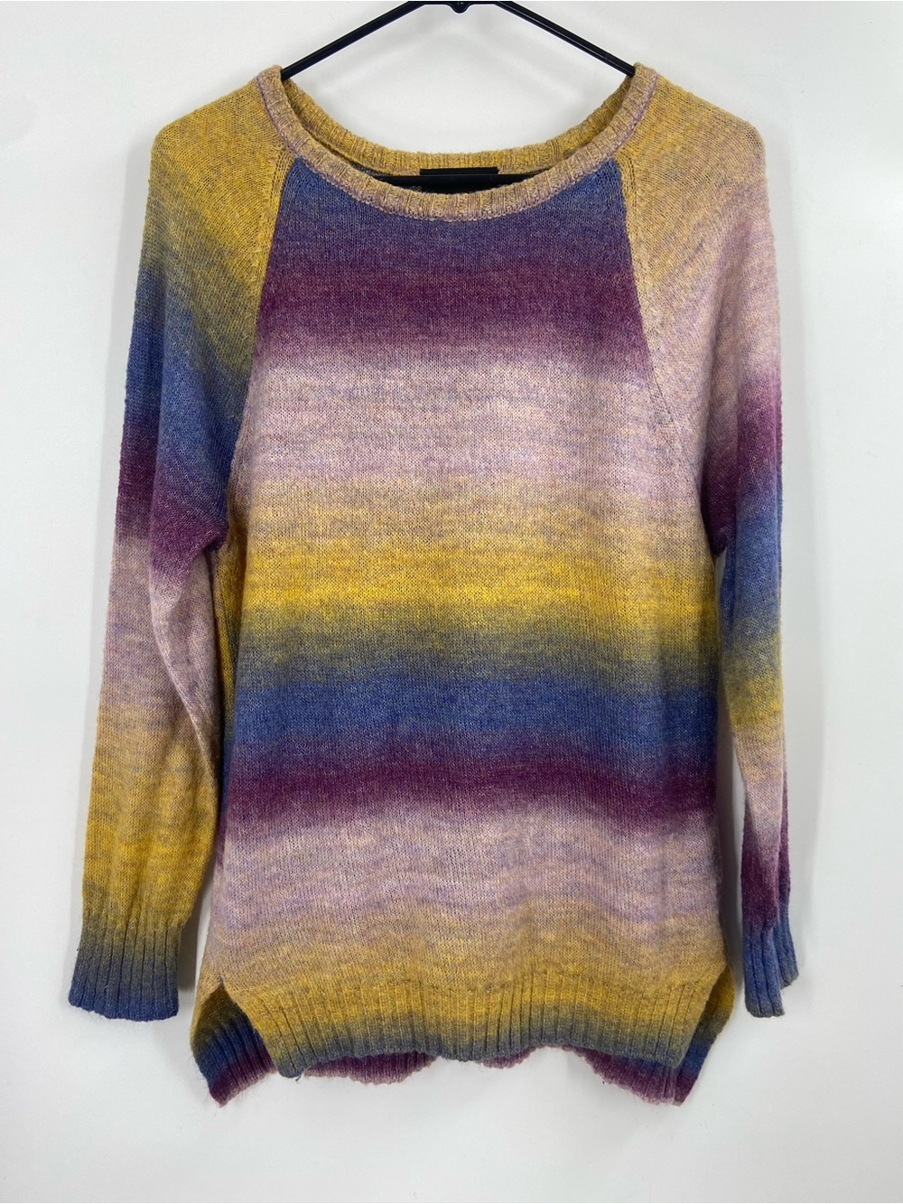 NWOT Express Vibrant Multi-Color Sweater XS